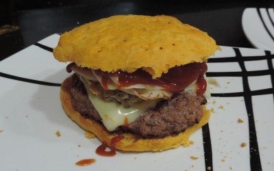 PAN DE KETCHUP PARA HAMBURGUESA